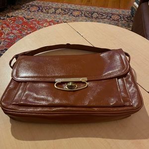 Vintage brown CARA handbag made in USA